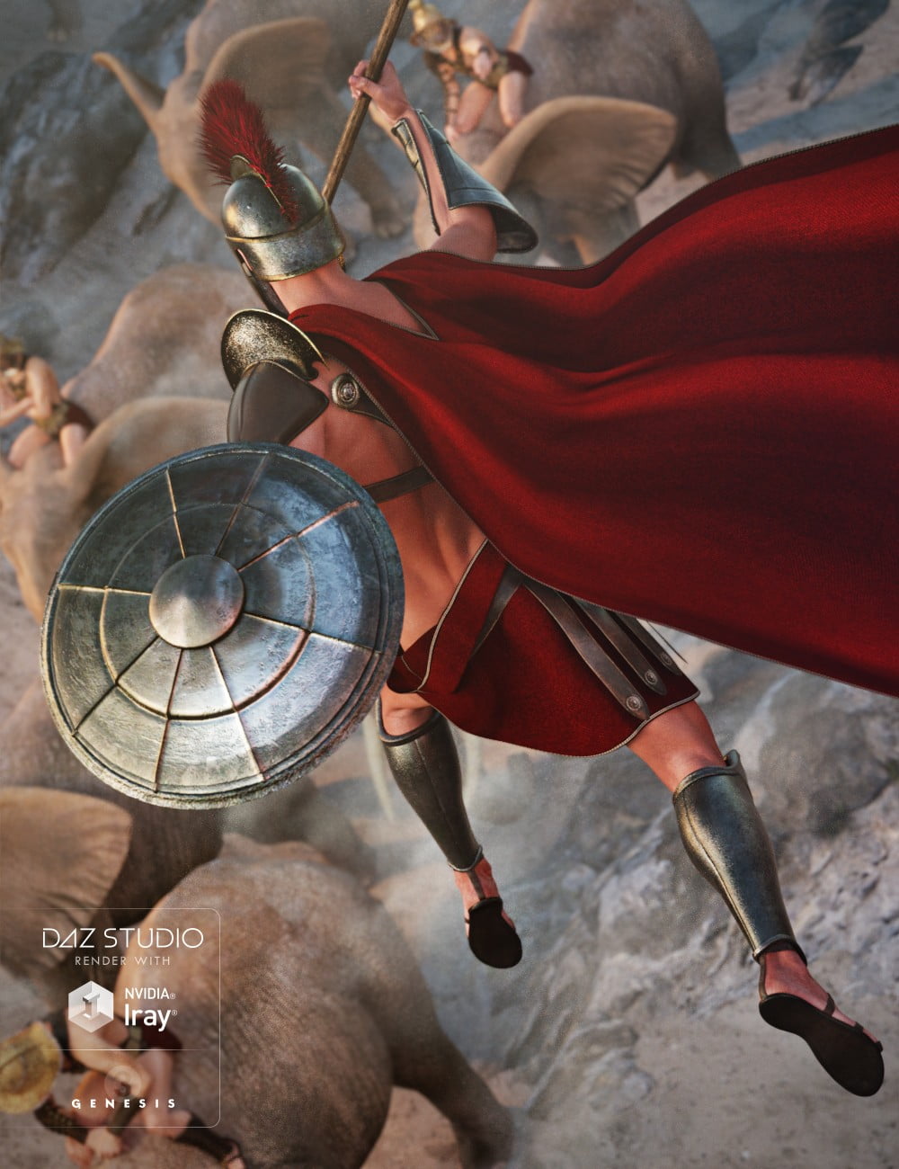 Spartan Warrior for Genesis 3 Male(s)