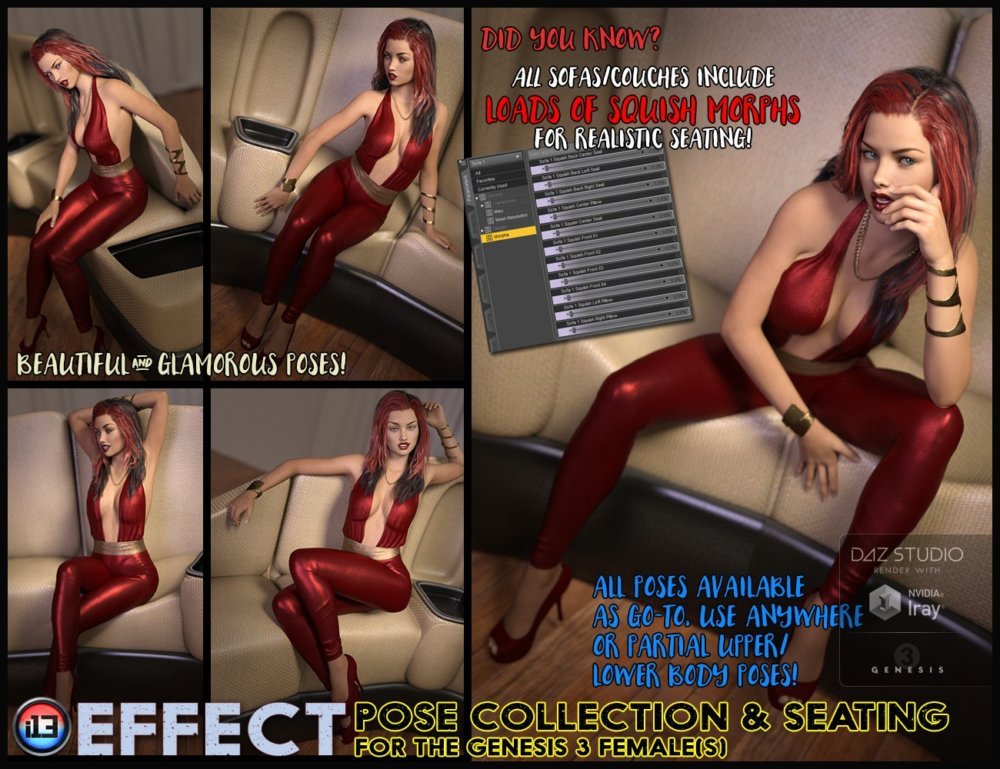 i13 EFFECT Pose Collection & Seating