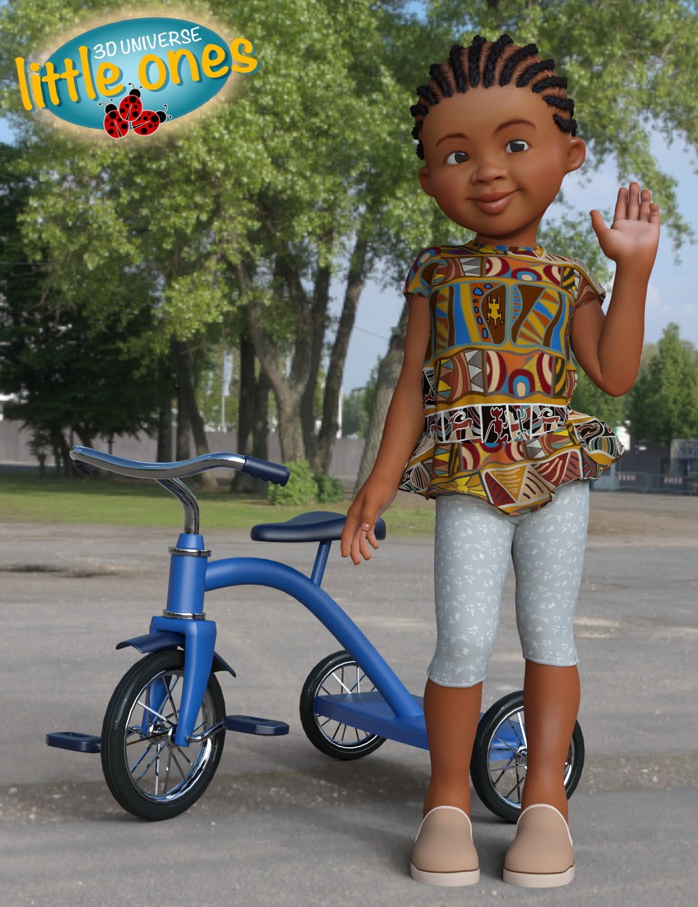 Little Ones (African Female) for Genesis 3 Female