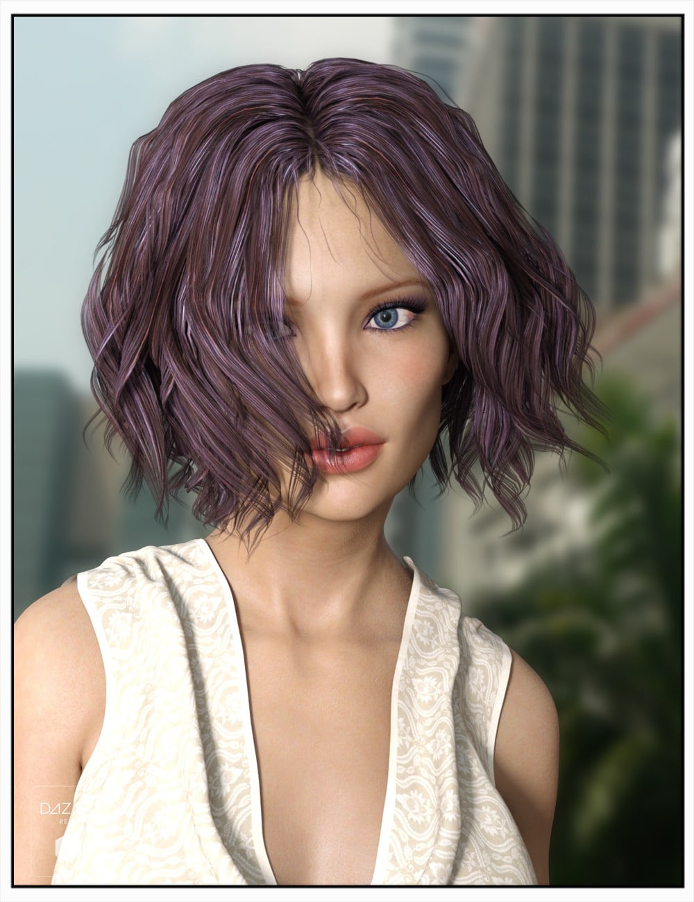 Adell Hair for Genesis 3 Female(s) and Genesis 2 Female(s)