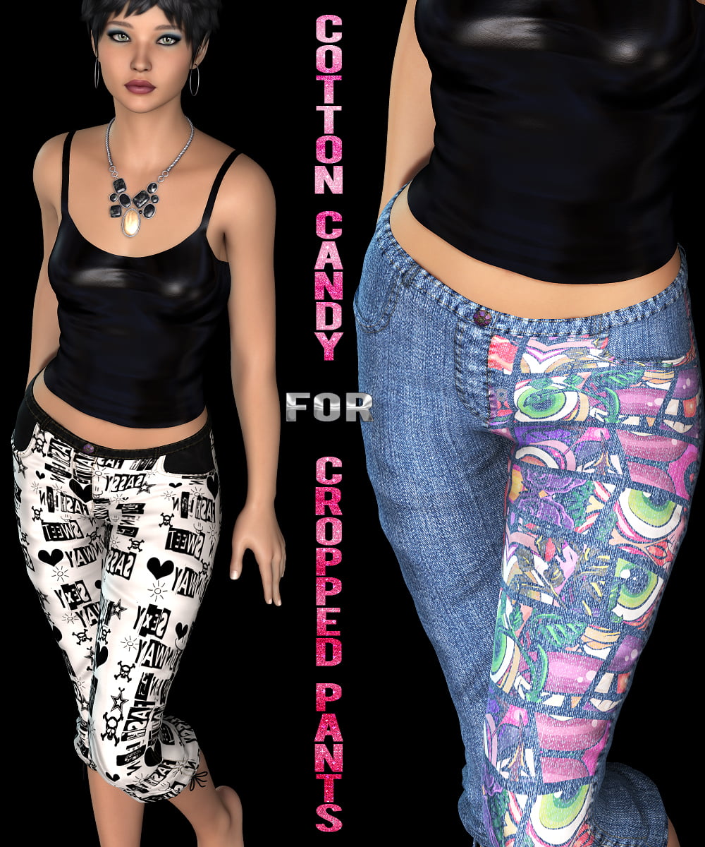 Cotton Candy for Cropped Genesis 2 Females