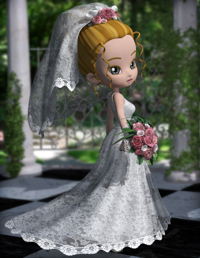 Wedding Dress for Cookie