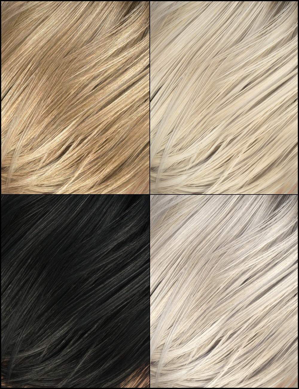 Colors for Edit Female Hair