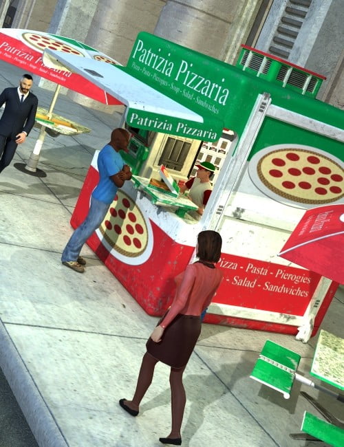 Dystopian Kiosk Expansion – Food