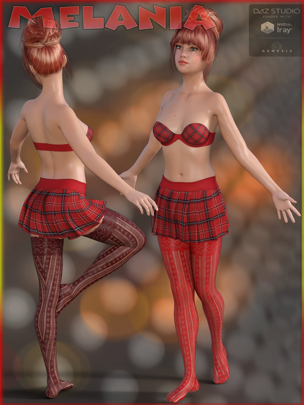 TDT-Melania Iray for Genesis 3 Female