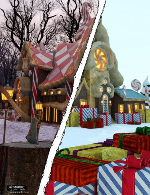 A Witch's Gingerbread House