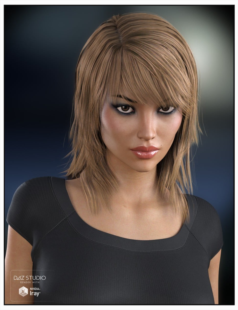 Sally Hair for Genesis 3 Female(s) and Genesis 2 Female(s)