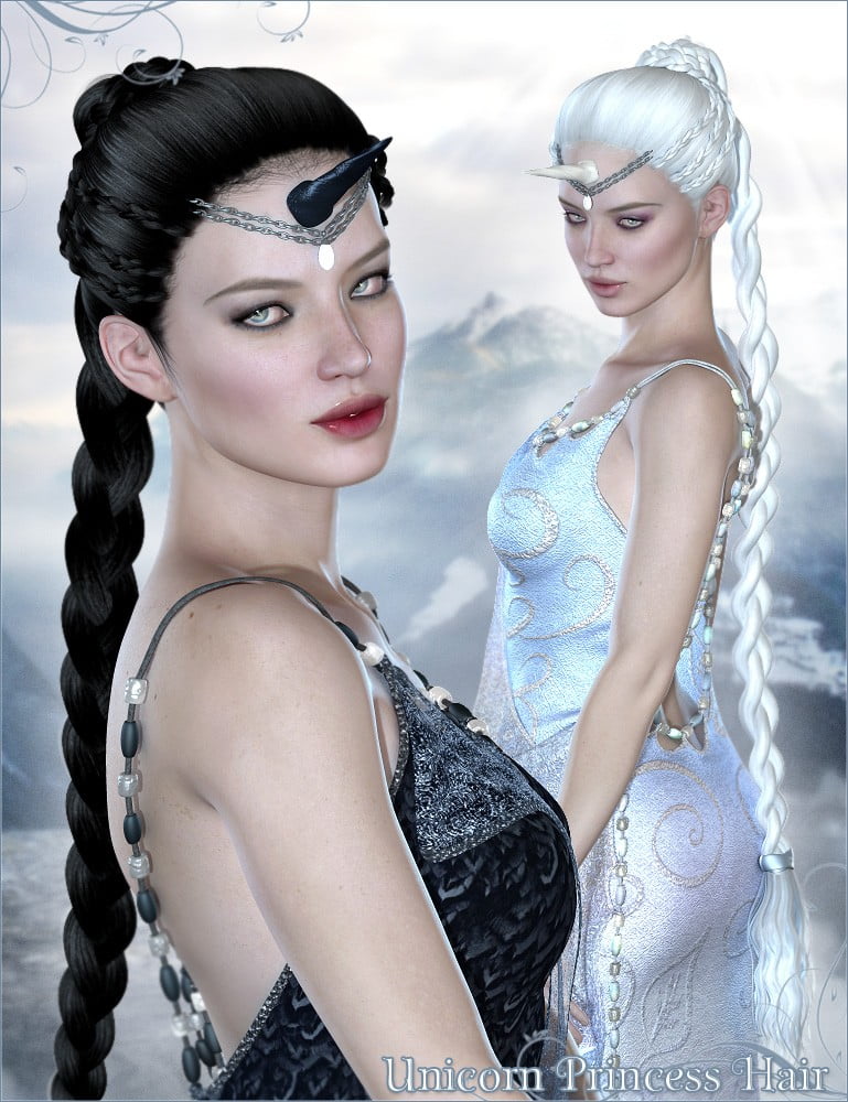 Unicorn Princess Hair