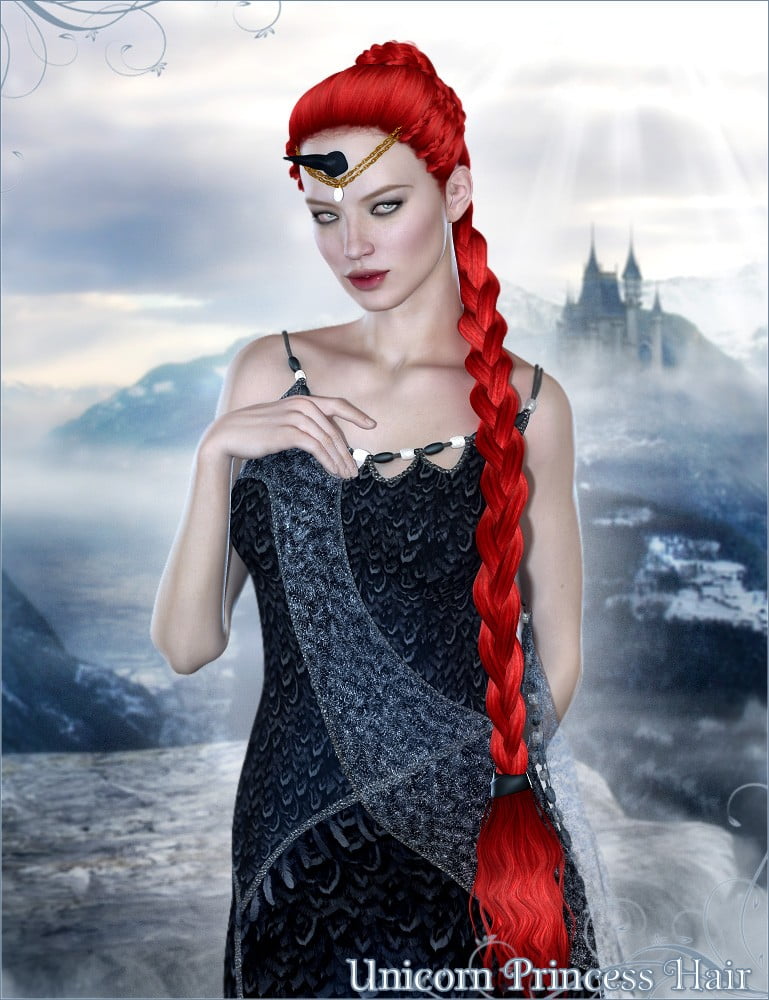 Unicorn Princess Hair