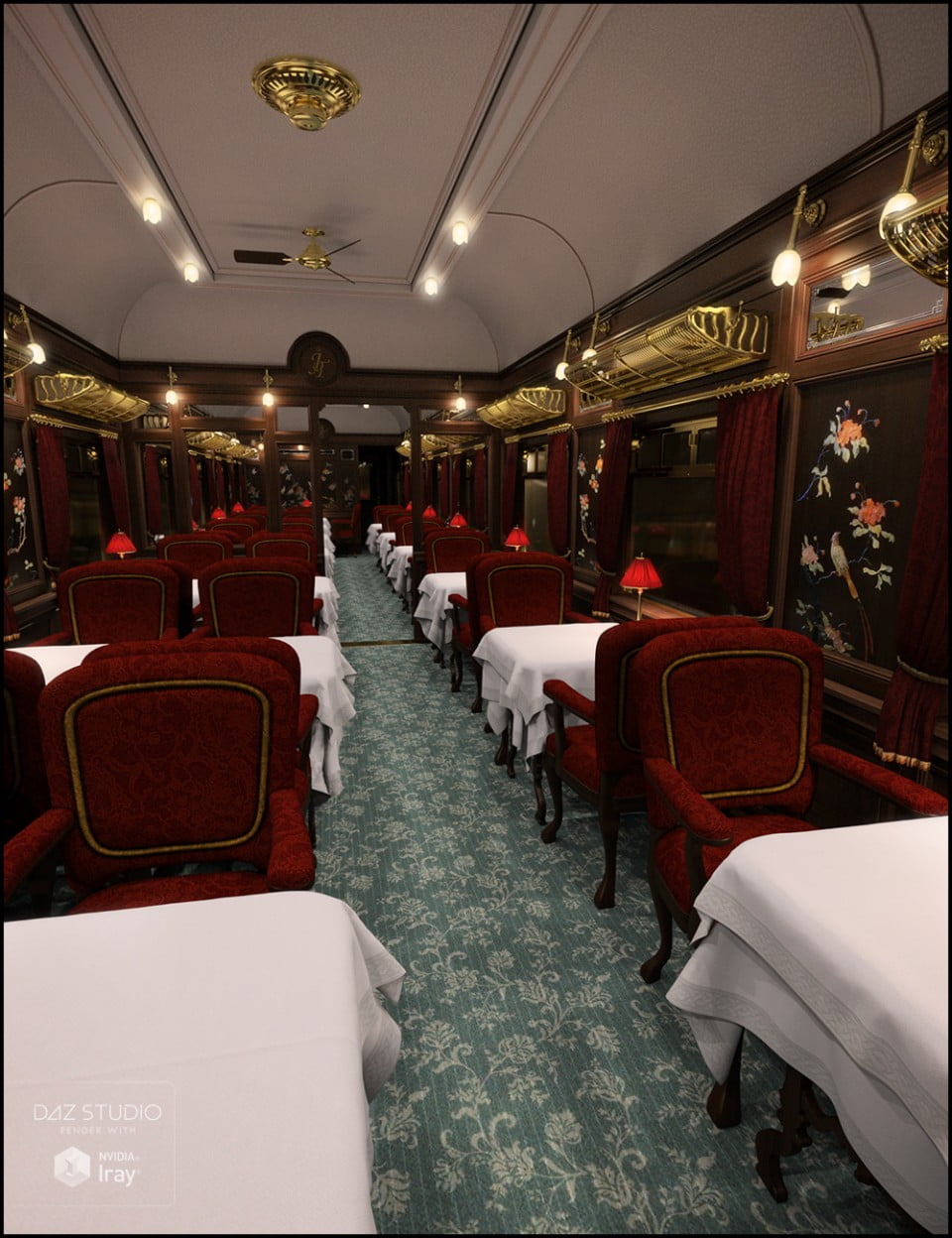 Dine on the Orient Iray Addon