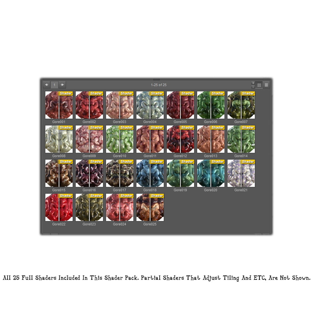 The Gore Shaders For Daz Studio Iray