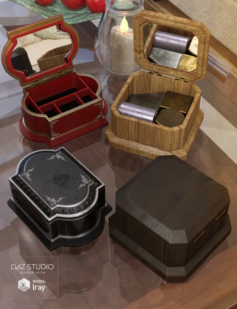 Music and Jewelry Boxes