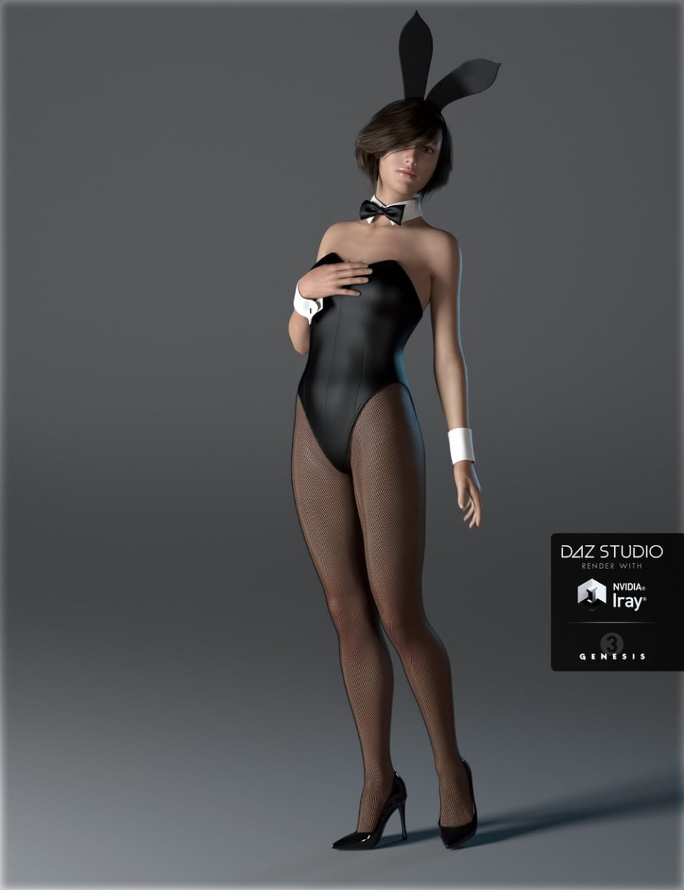 Bunny Girl Costume for Genesis 3 Female(s)