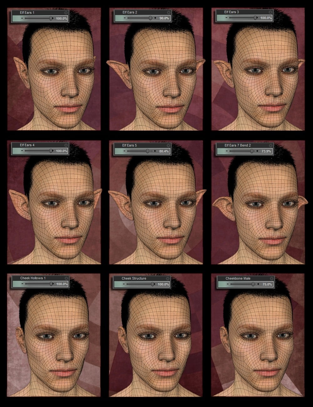 Genesis 3 Male Head Morph Resource Kit