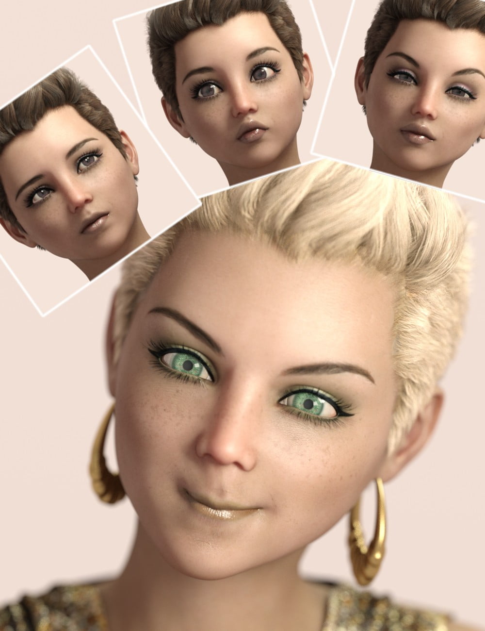 RealGirl Expressions for Genesis 3 Female(s)