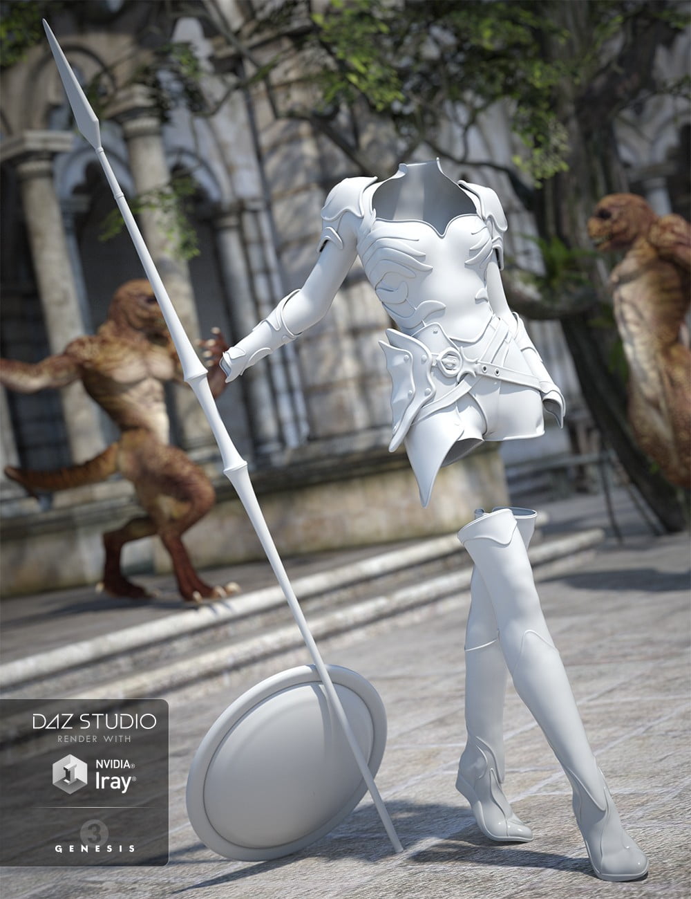 Champion Outfit for Genesis 3 Female(s)