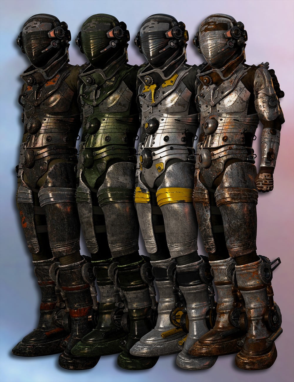 EXO Suit Male Textures