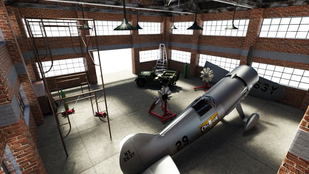 Warehouse Building with Items