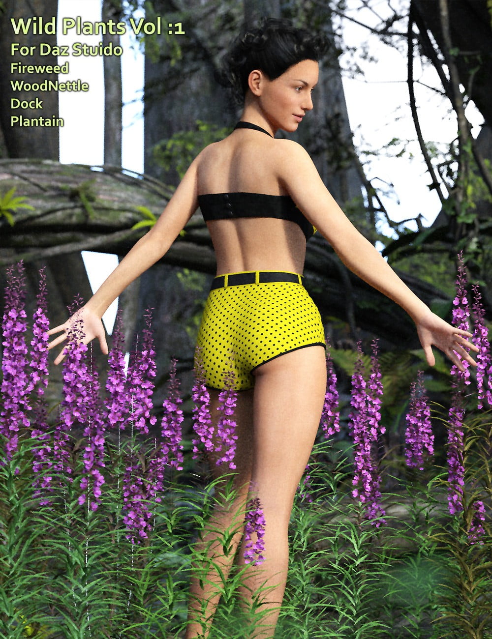 Wild Plants Vol: 1 for Daz Studio