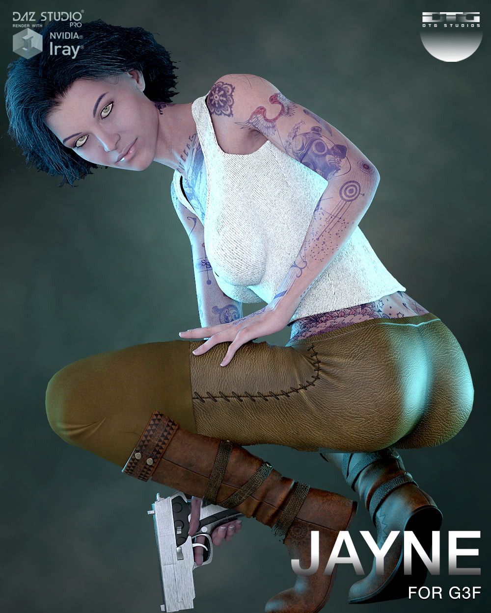 DTG Studios' Jayne for G3F