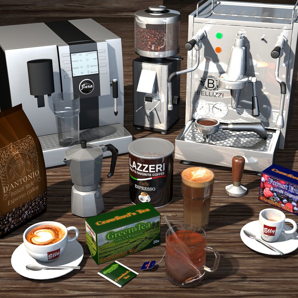 Everyday items, Coffee and Tea