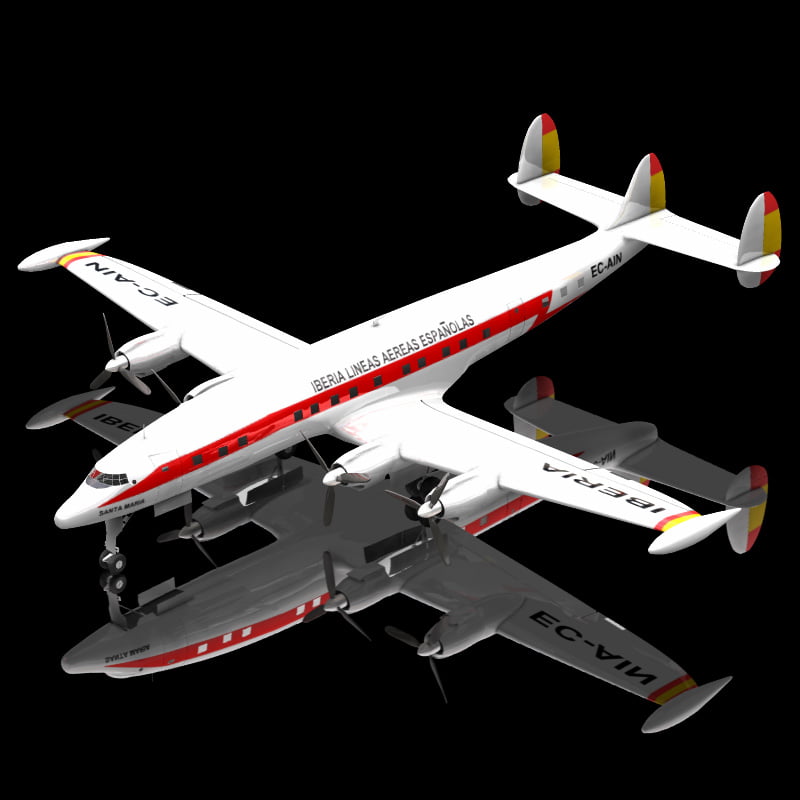 Lockheed Constellation (for Poser)