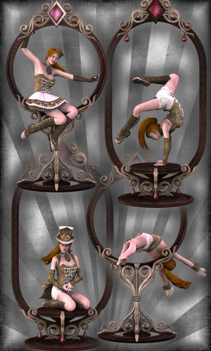 Victorian Hoopalooza - V4 Poses