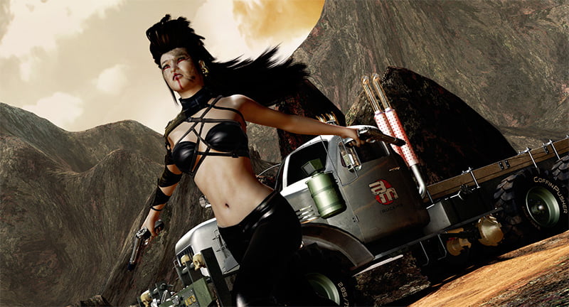 Fierce - FauxHawk Hair V4