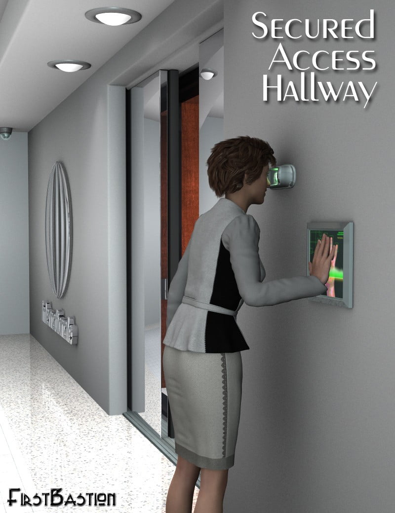 Secured Access Hallway