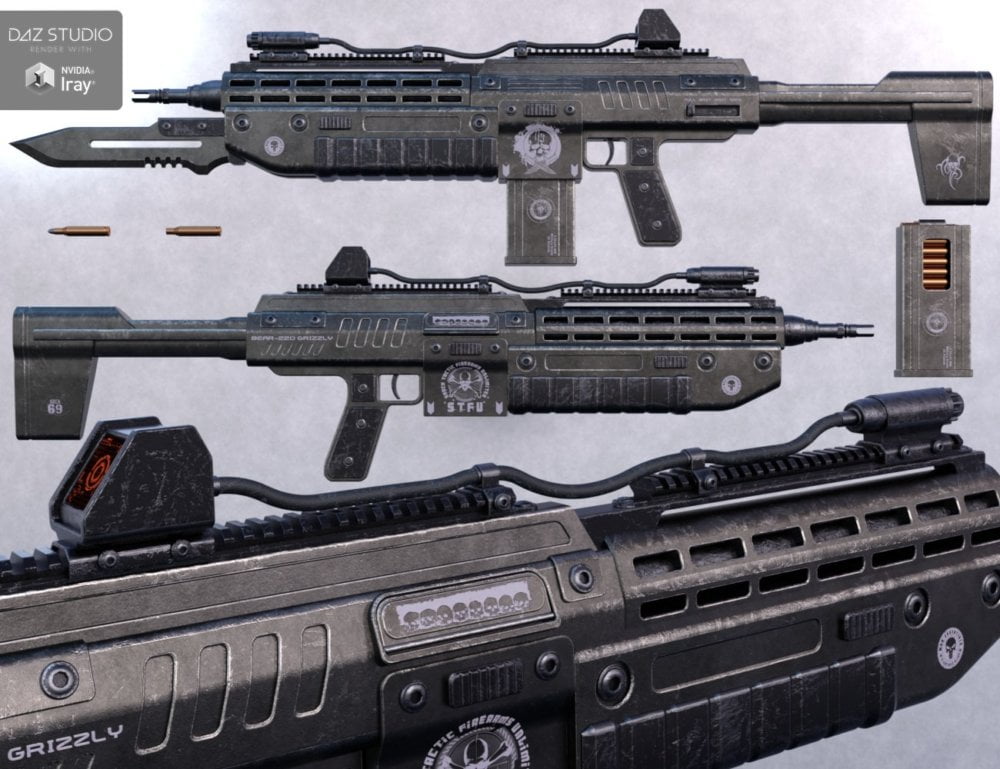 BEAR-220 Assault Rifle Set
