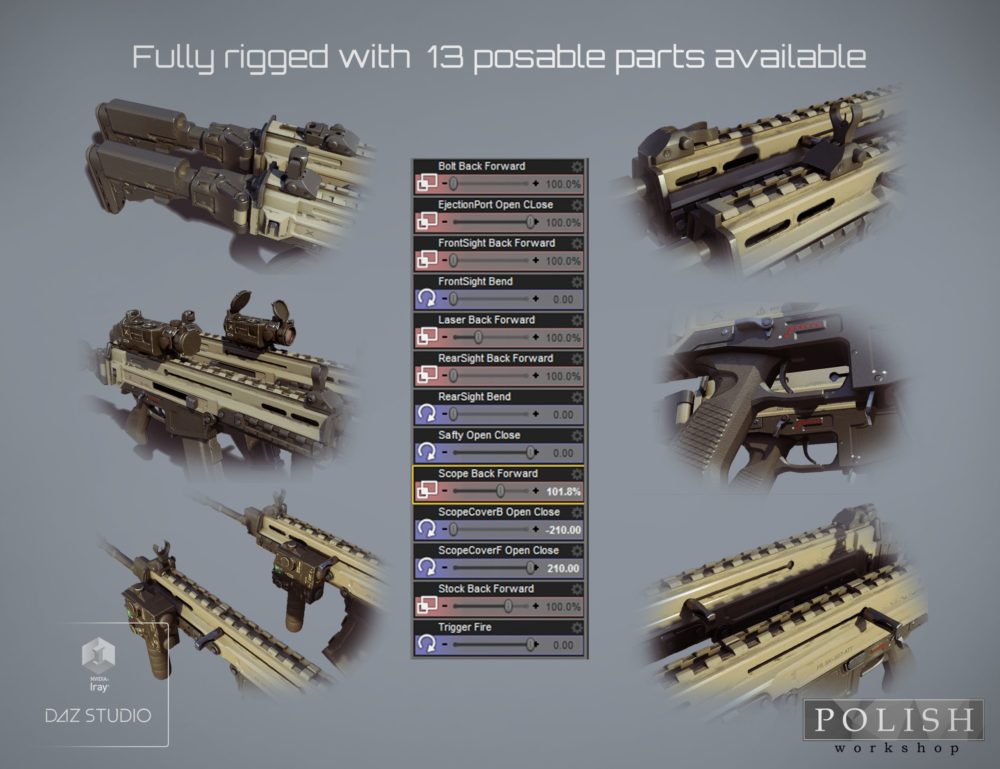 Urban Assault Rifle SK-307