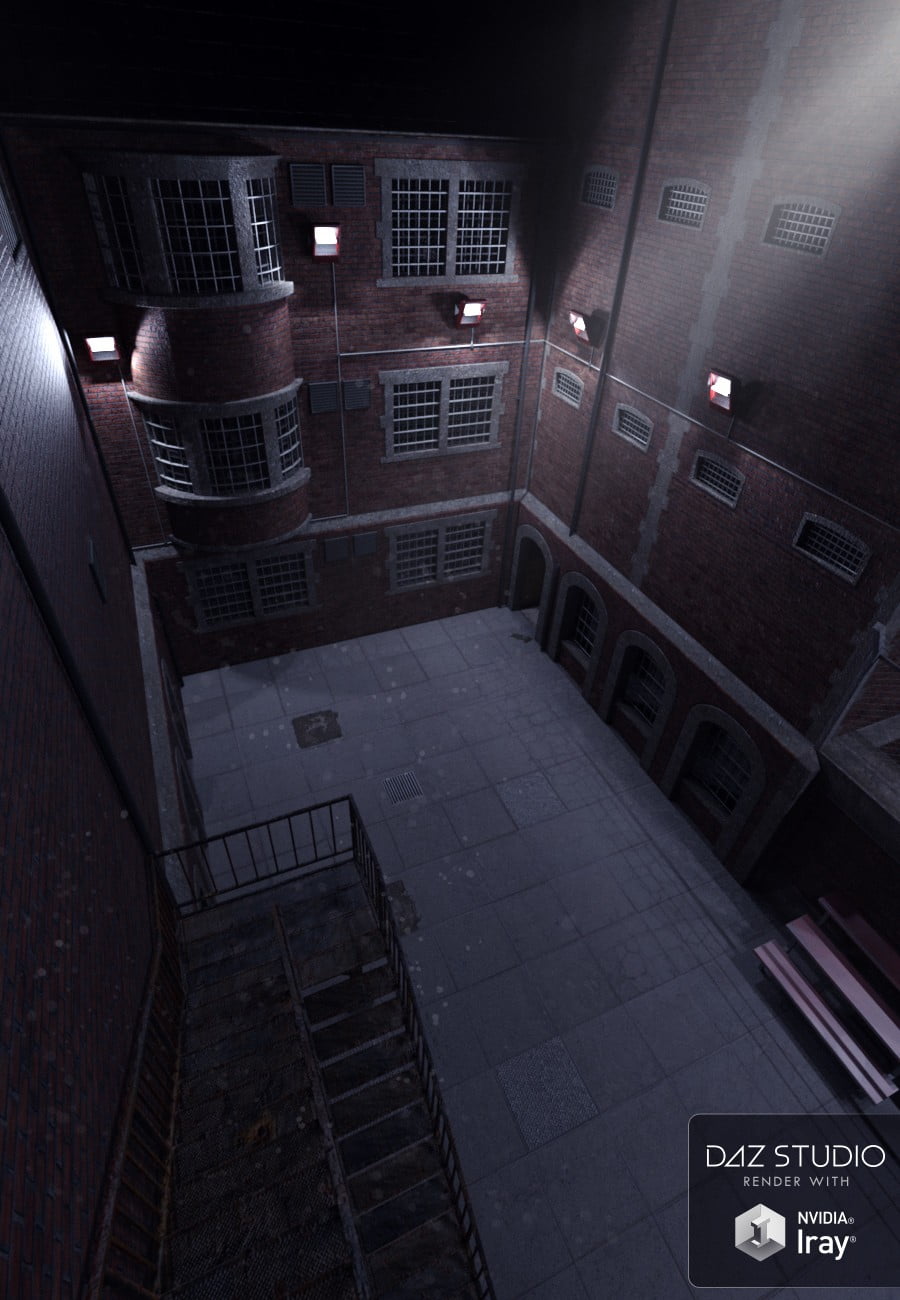 Prison Exercise Yard