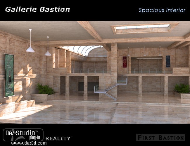 Gallerie Bastion Spacious Interior