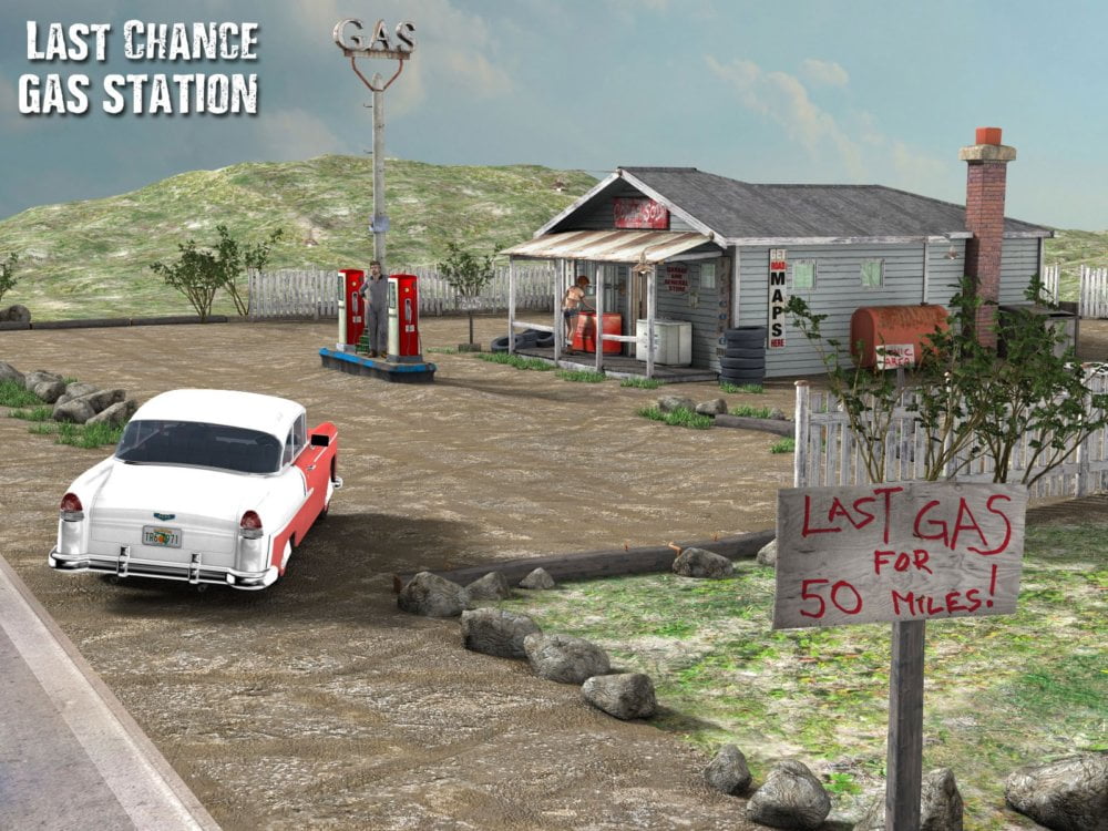 Last Chance Gas Station