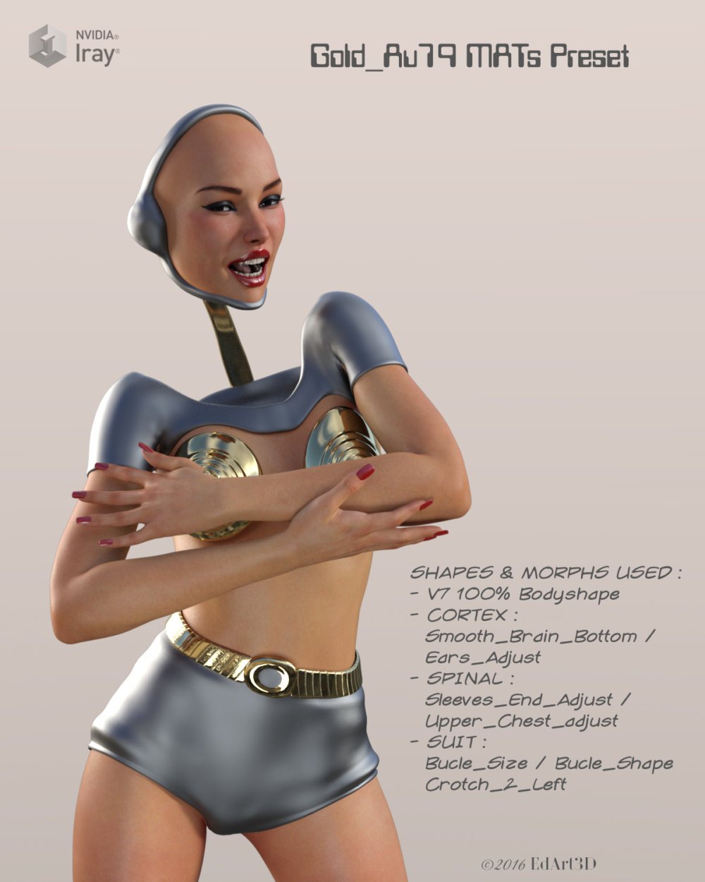 Pin-Up Gynoid Phase4 for G3F/V7