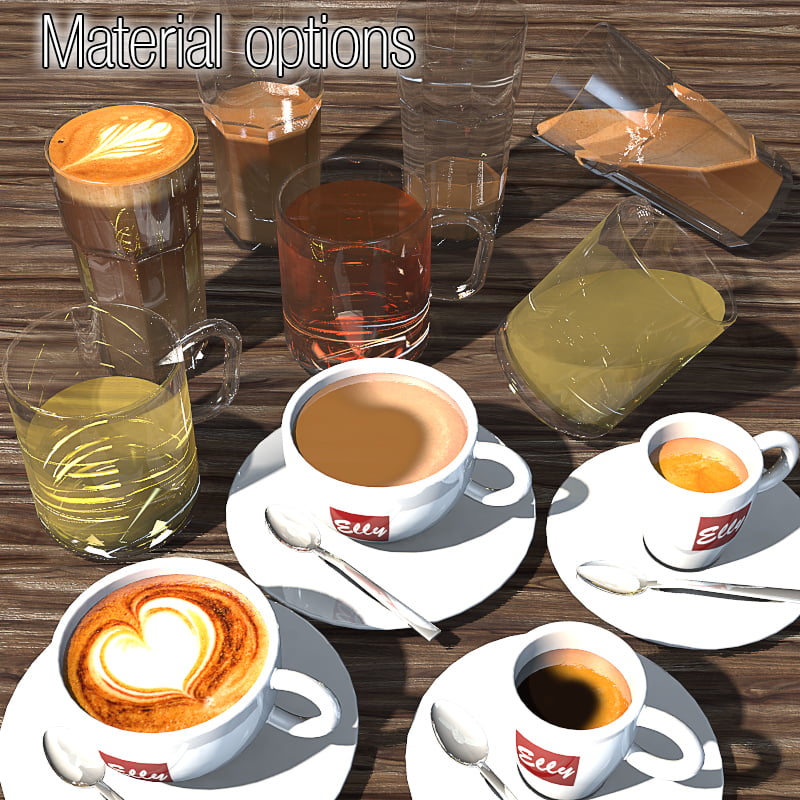 Everyday items, Coffee and Tea