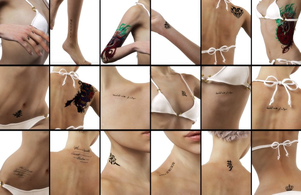 Tattoo for Genesis 3 Female(s)