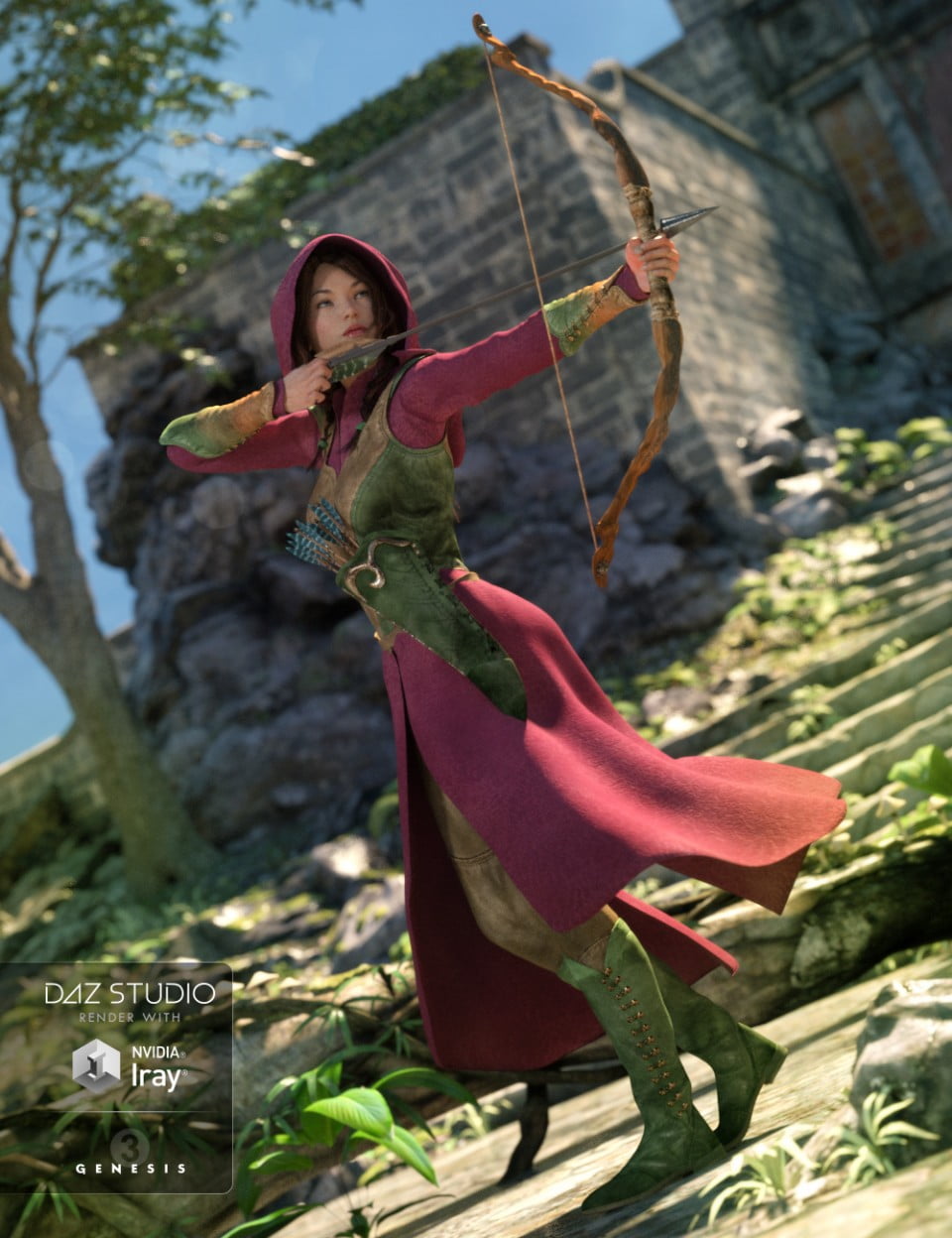 Elven for Genesis 3 Female(s)