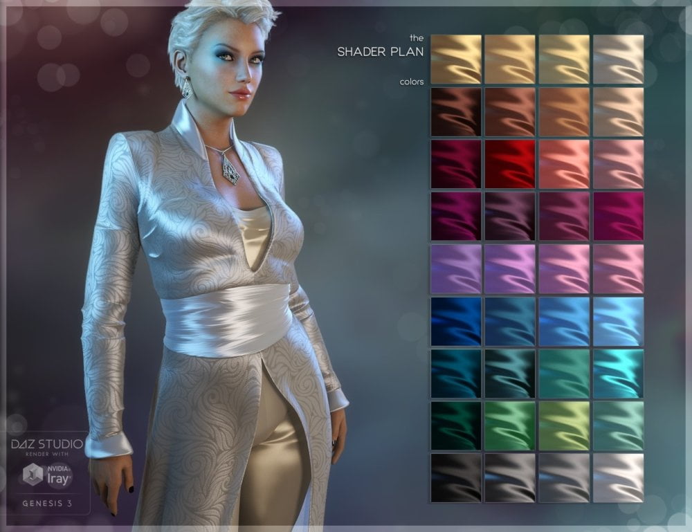 The Shader Plan - Iray Satined Textiles