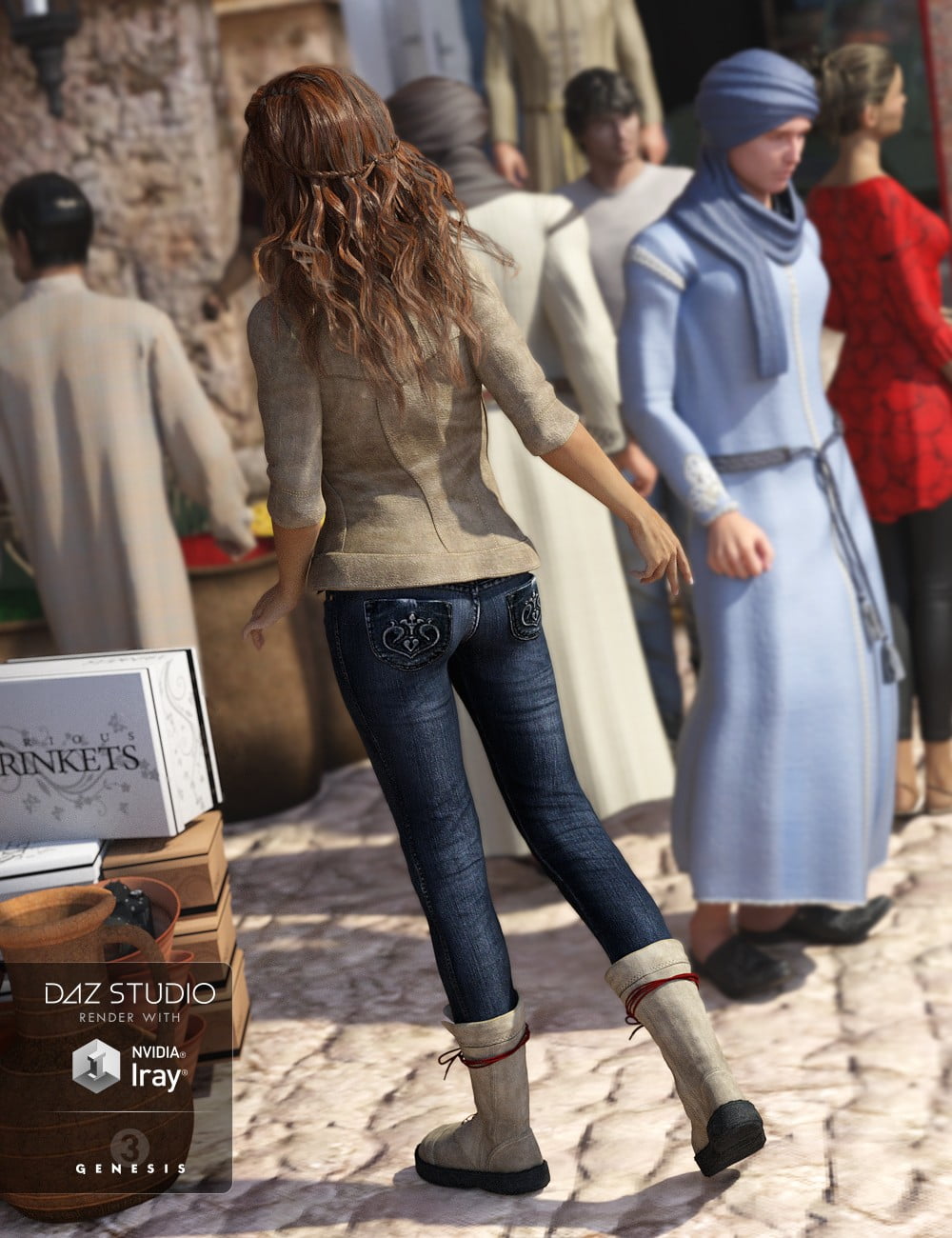 Adventure Outfit for Genesis 3 Female(s)