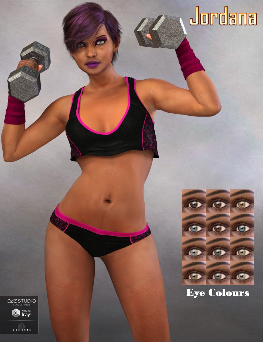 DE Jordana for Genesis 3 Female(s)