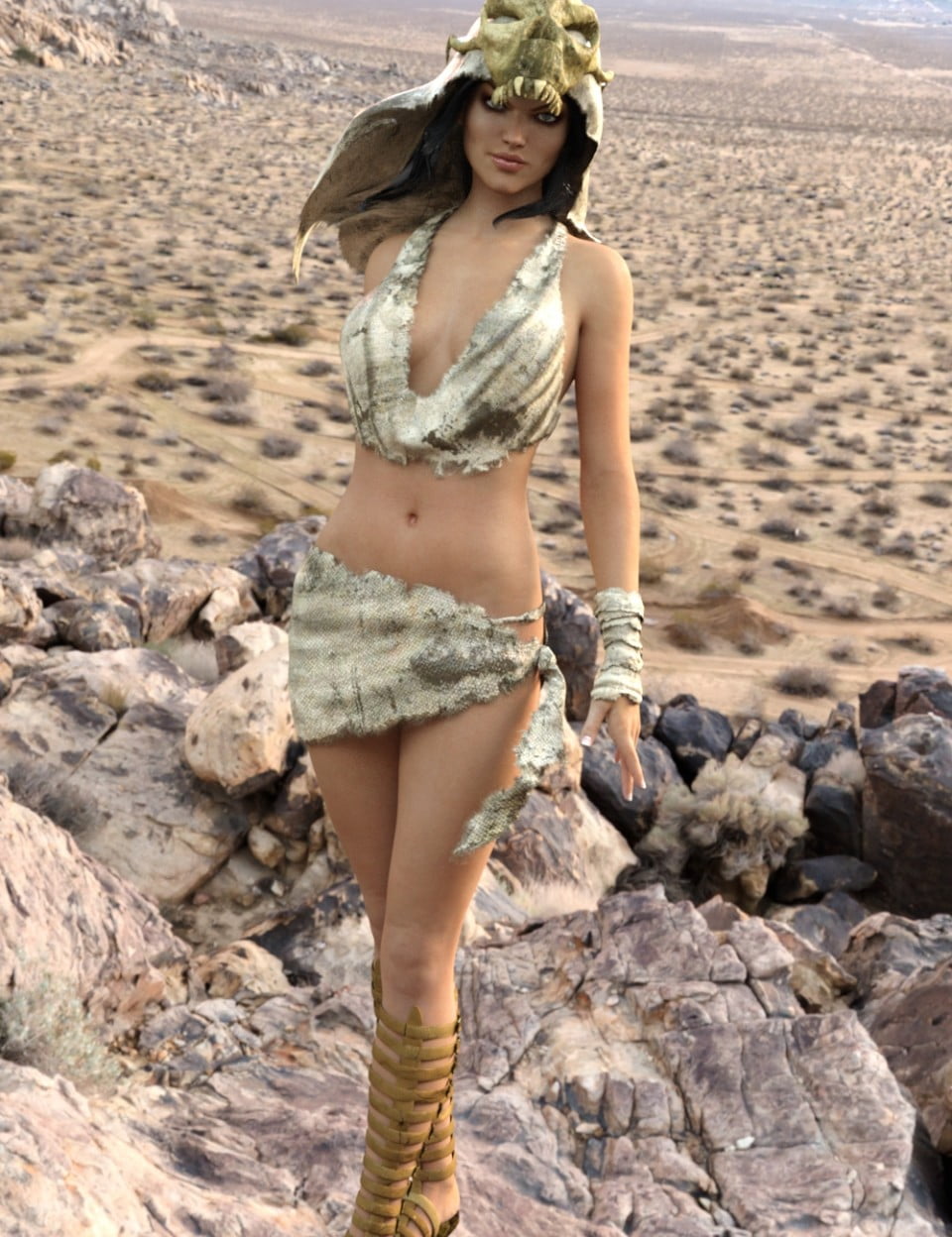 Dystopia Priestess for Genesis 3 Female(s)