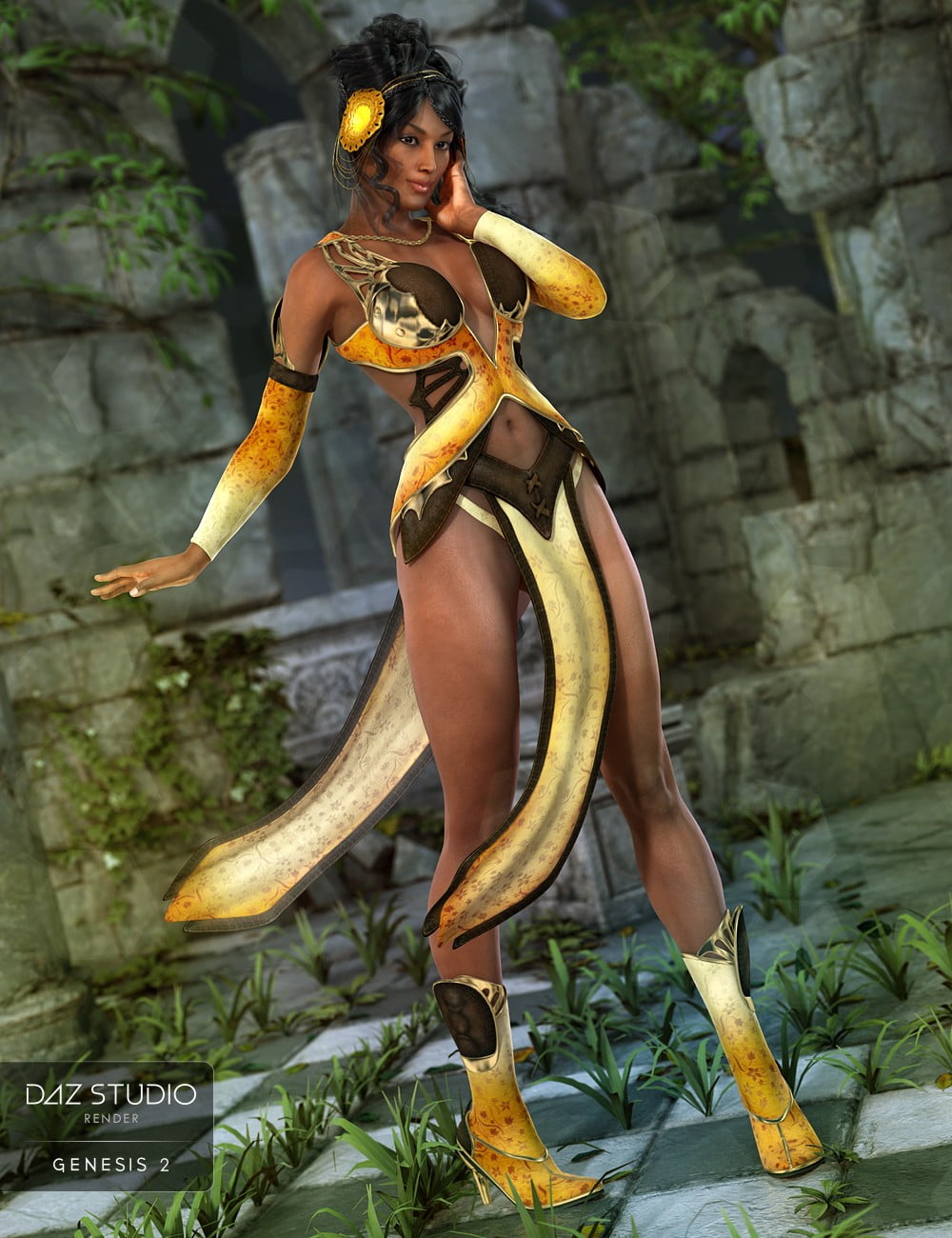 Moon Goddess Textures