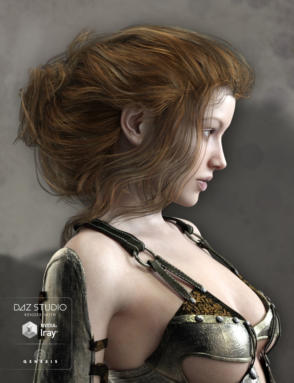 Legacie Hair for Genesis 2 Female(s), Genesis 3 Female(s) and Victoria 4