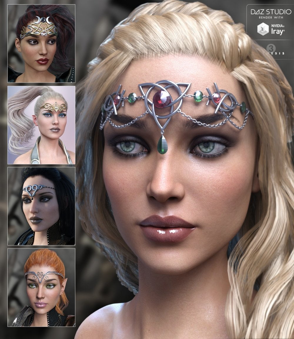 Ascension Headwear for Genesis 3 Female(s)
