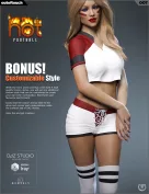 HOT Football Outfit for Genesis 3 Female(s)