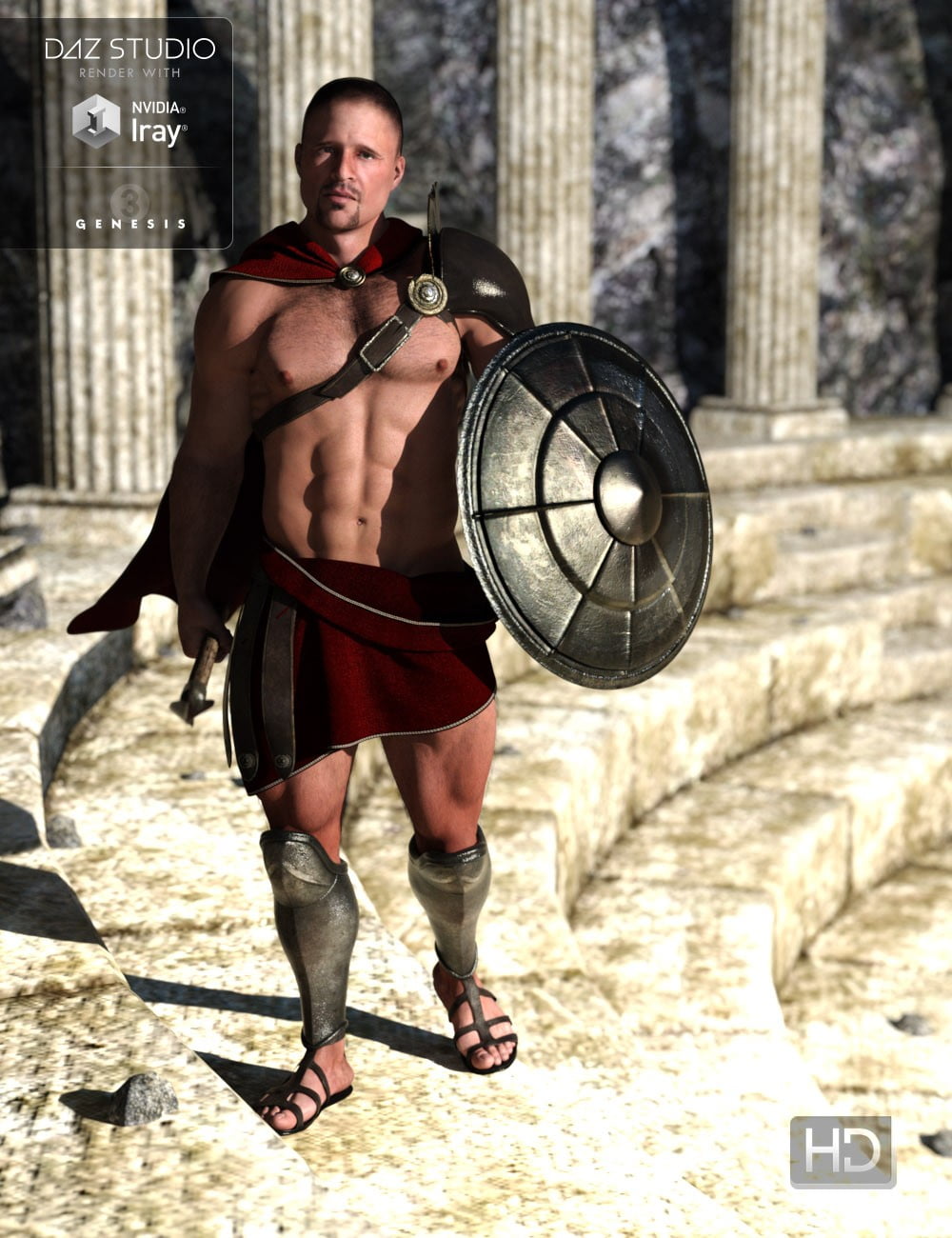 M3D Jesse HD for Genesis 3 Male