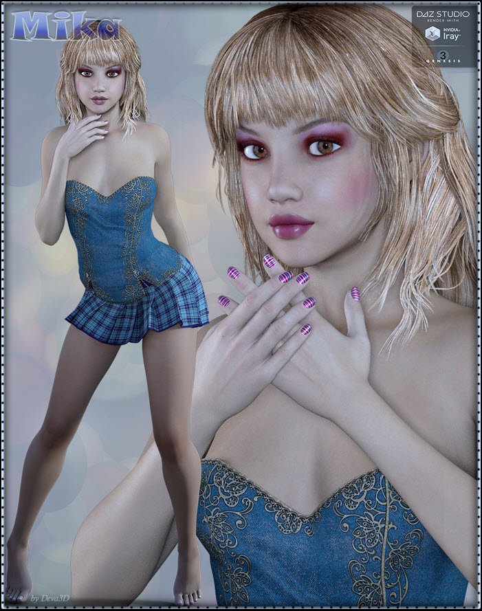 Genesis 3.3. Тиффани из Генезис 3. Tiffany for Genesis 3. Генезис 3 female. Daz Studio Iray Genesis.