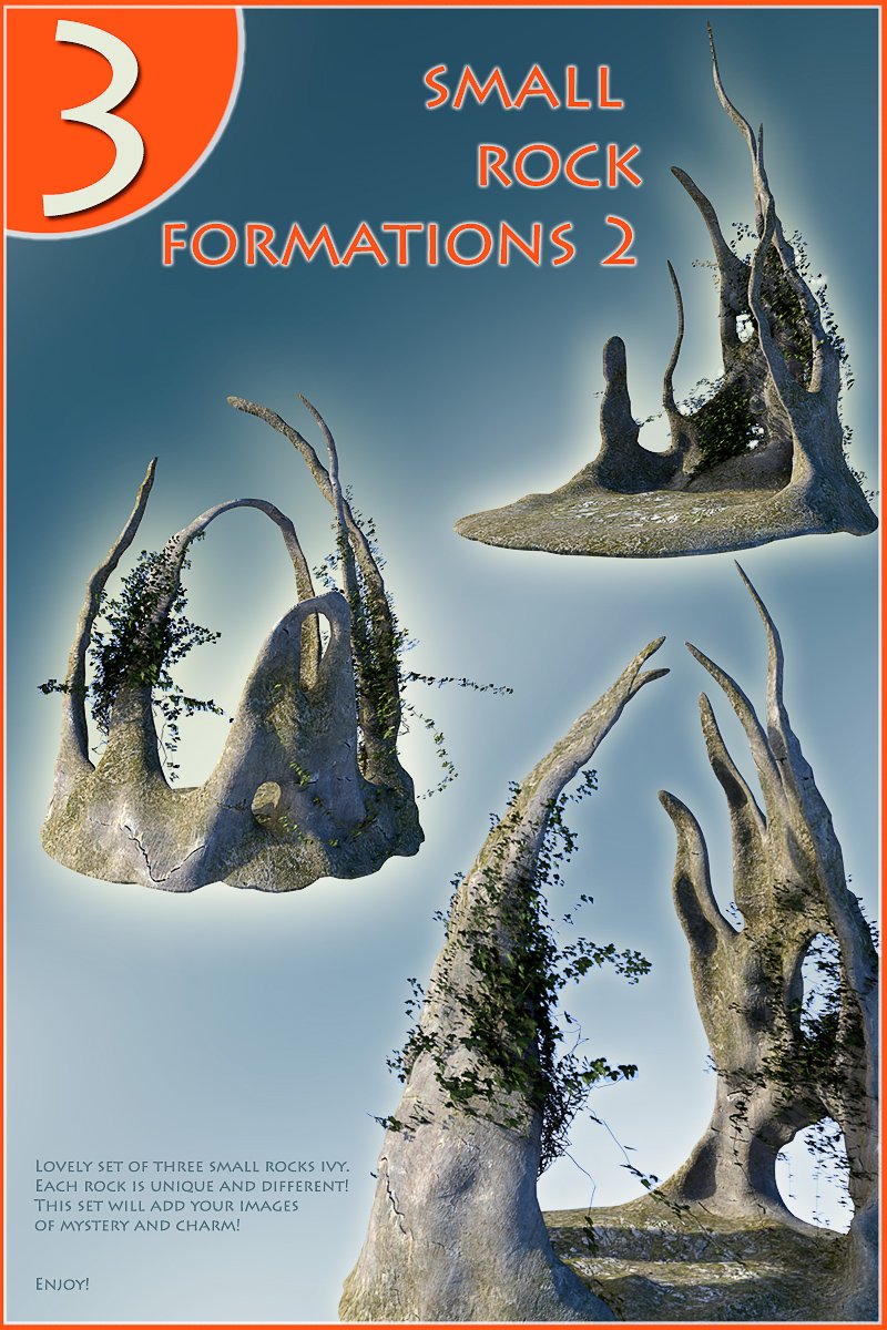 Small rock formations 2