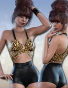 Snuggle for Teddy for Genesis 3 Female(s)
